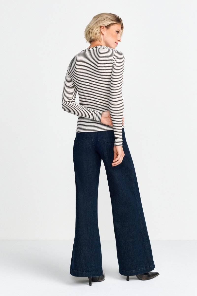 Eich & Royal Longsleeve mit Glitzer-Details Blitzverkäufe