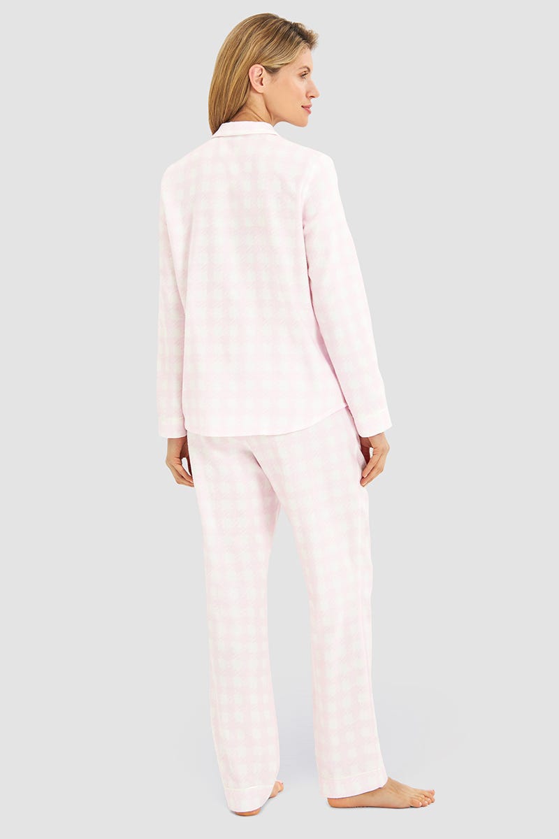 Rösch Pyjama im Karo-Druck aus Flanell 100% Baumwolle Weihnachtsangebot