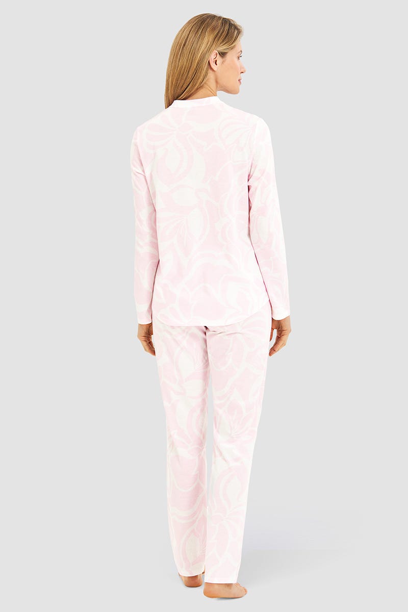 Rösch Pyjama im pastelligen Blumendruck 100% Baumwolle Top Angebot