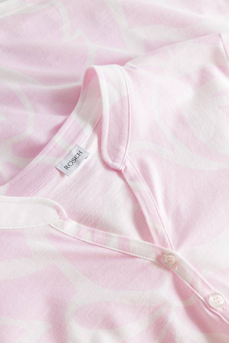 Rösch Pyjama im pastelligen Blumendruck 100% Baumwolle Top Angebot