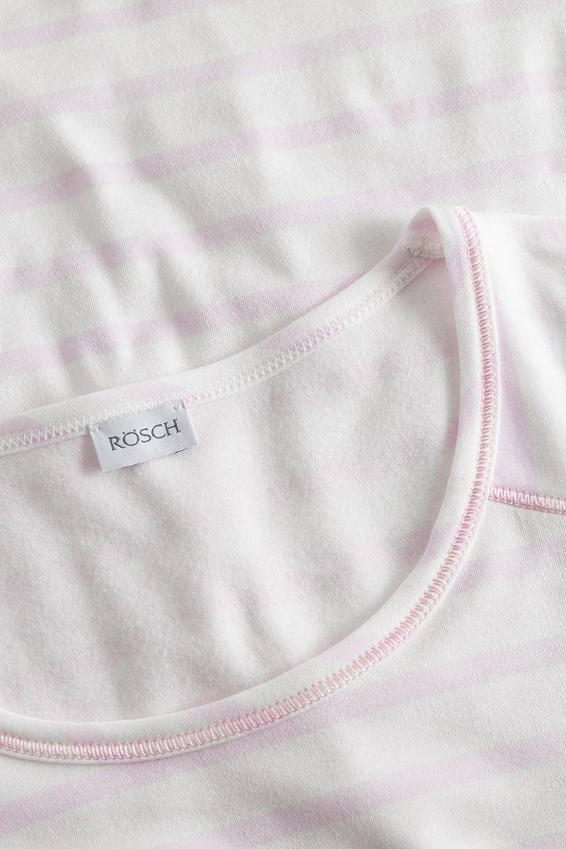 Rösch Nachthemd im Ringeldruck Rosa 100% Baumwolle Neueste Mode
