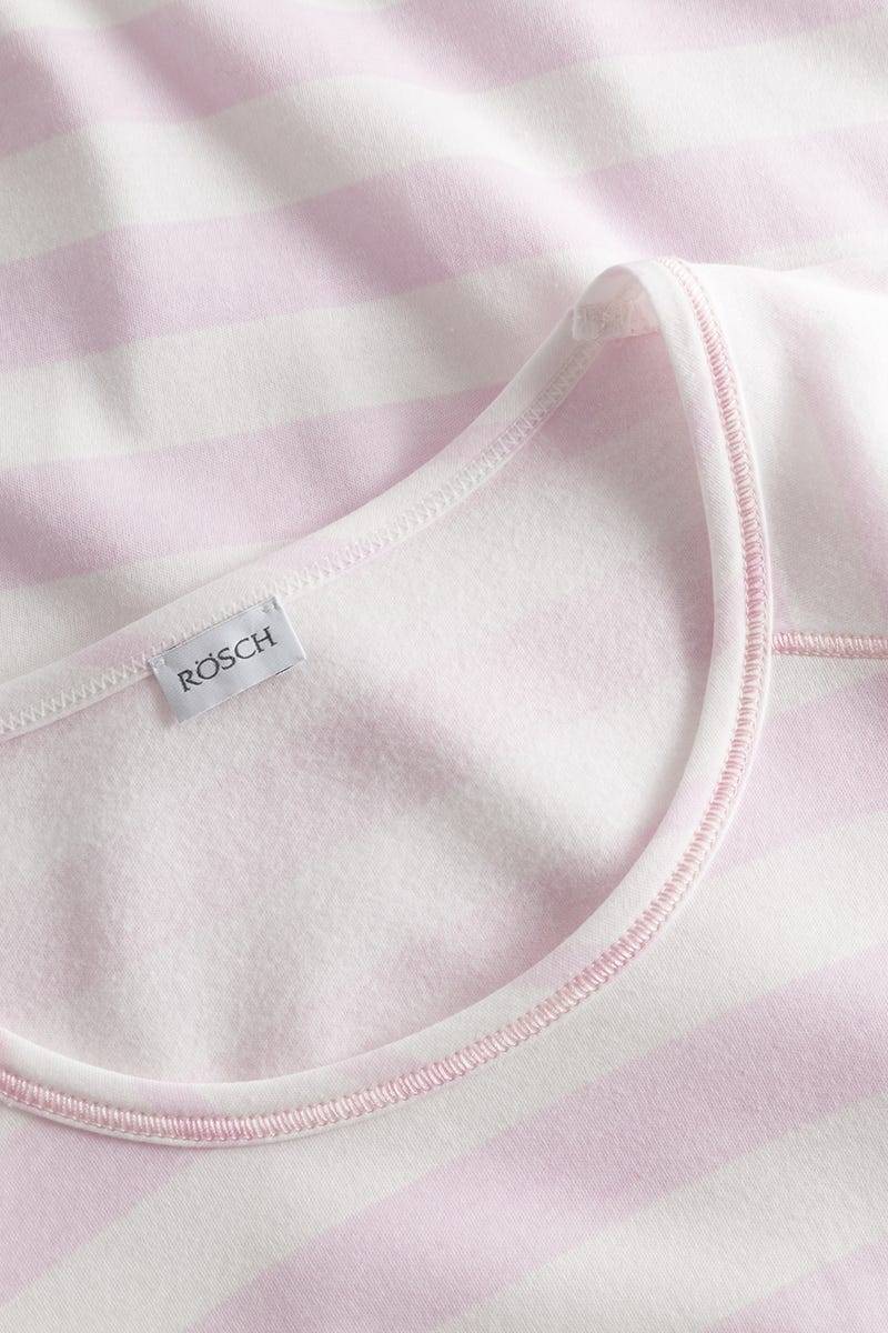 Rösch Pyjama im Ringeldruck Rosa 100% Baumwolle Zeitlich begrenztes Angebot