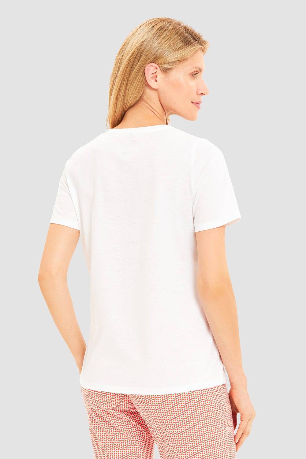 Rösch Pyjamashirt mit Motivdruck Herz 100% Baumwolle Outlet