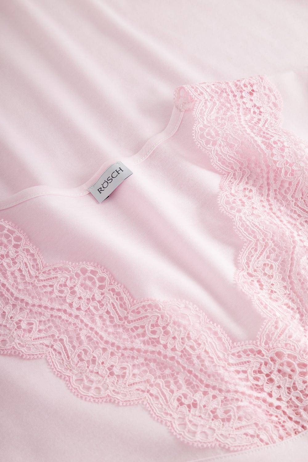 Rösch Nachthemd mit Spitzendetails Rosa Baumwolle Hotsell