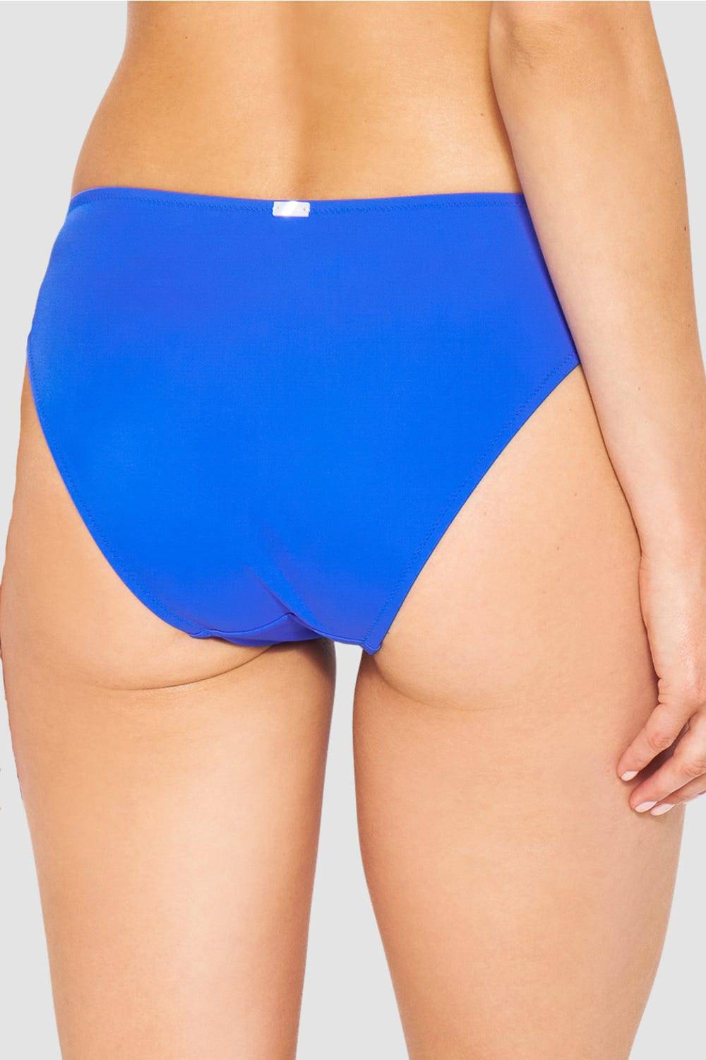 Rösch Bikini-Hose mit Streifendetails Neon-Blau Großer Ausverkauf