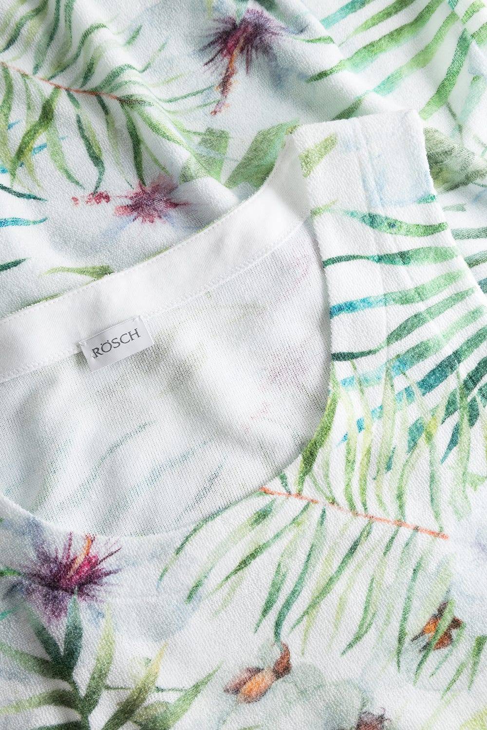 Rösch Nachthemd im exotischem Blumendruck Frottee Baumwolle/Polyester Große Rabatte
