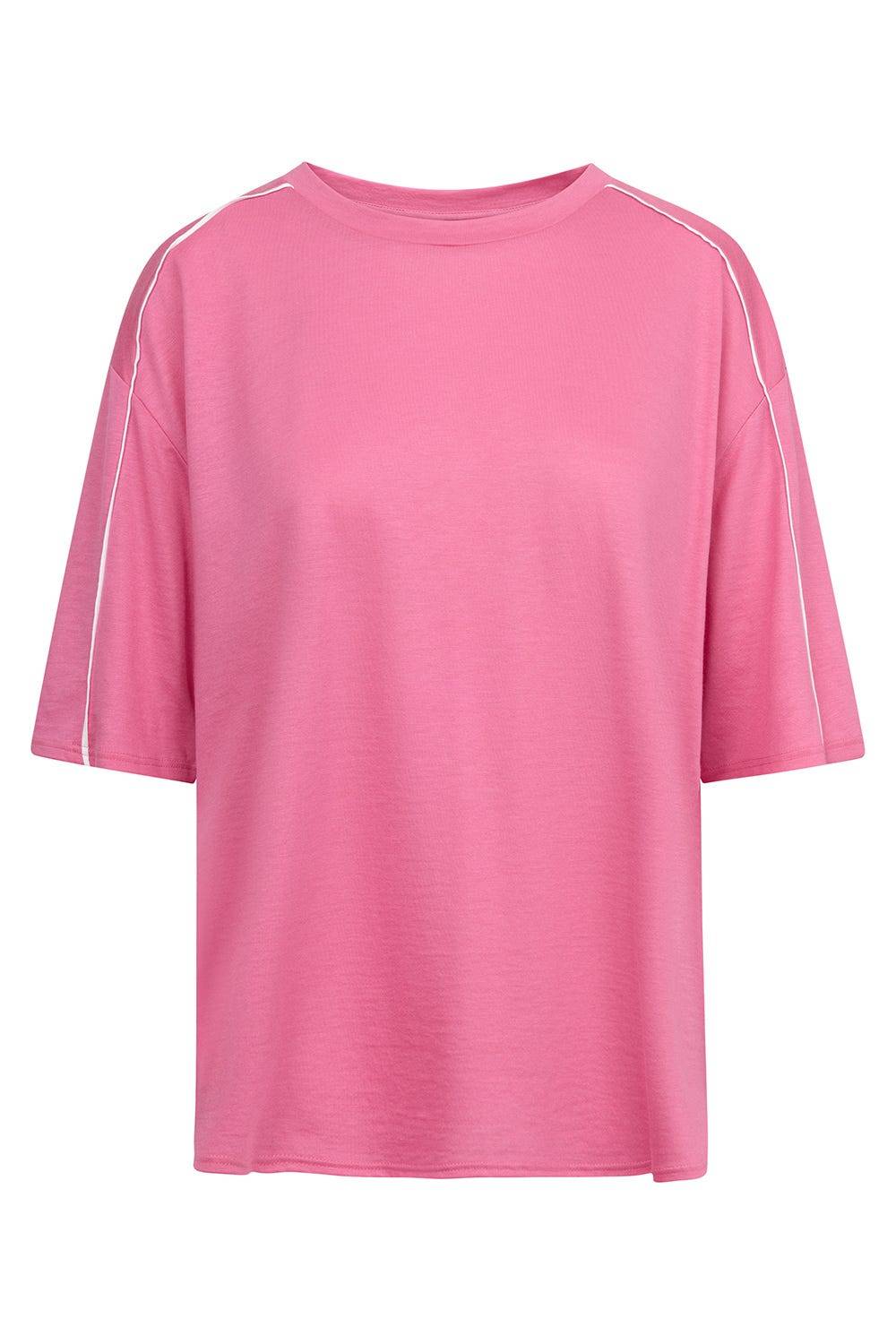 Rösch T-Shirt mit sportiven Paspeln Baumwolle/Modal Saisonale Angebote
