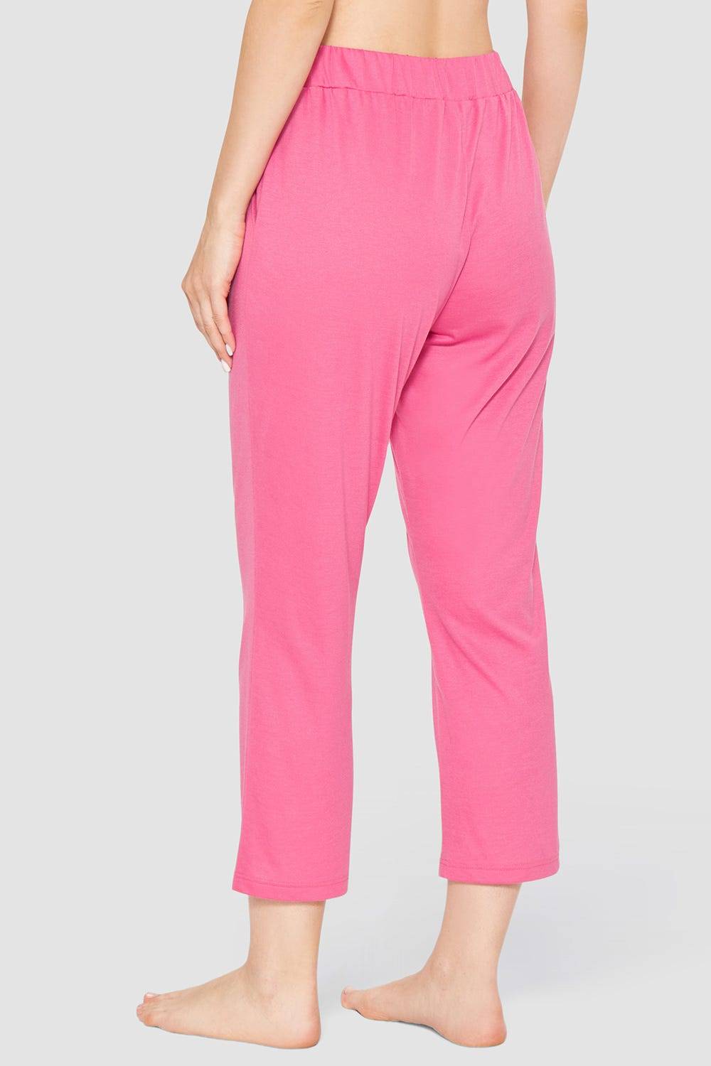 Rösch 7/8-Pyjamahose im sportiven Look Baumwolle/Modal Tägliche Deals