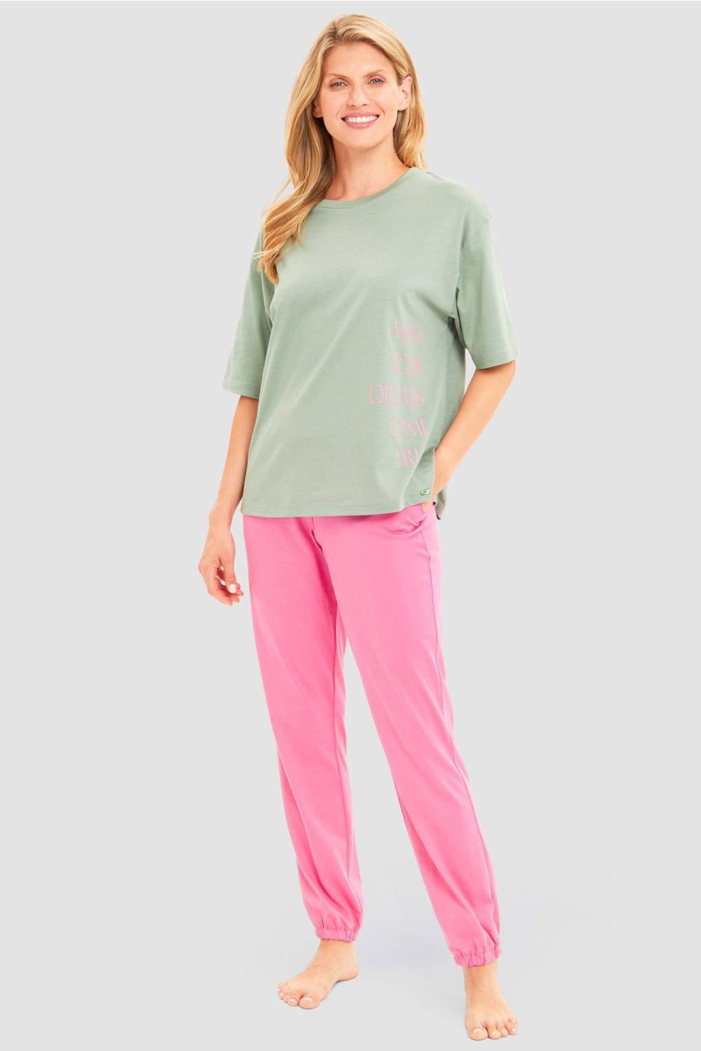 Rösch Pyjamahose mit Bündchen sportiv Baumwolle/Modal Sonderangebote