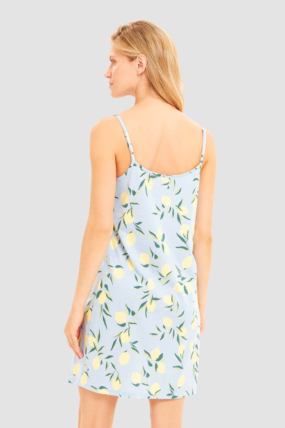 Rösch Trägerkleid im Zitronendruck sommerlich 100% Baumwolle Super Sparpreis
