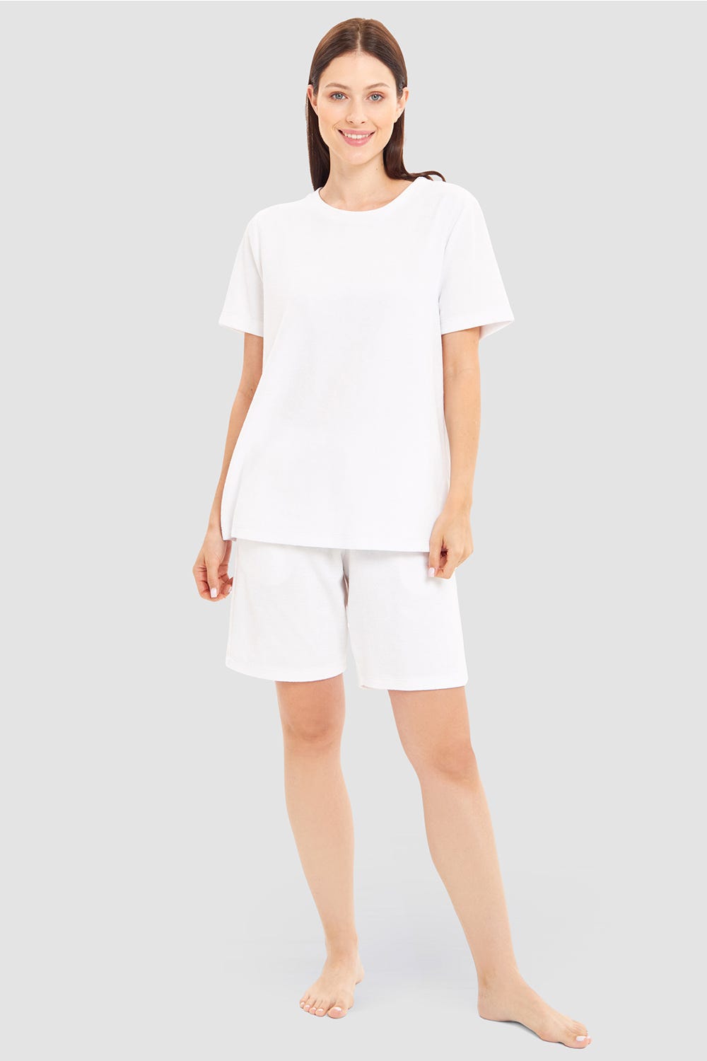 Rösch T-Shirt aus Frottee einfarbig Baumwolle/Polyester Bis zu 50% Rabatt