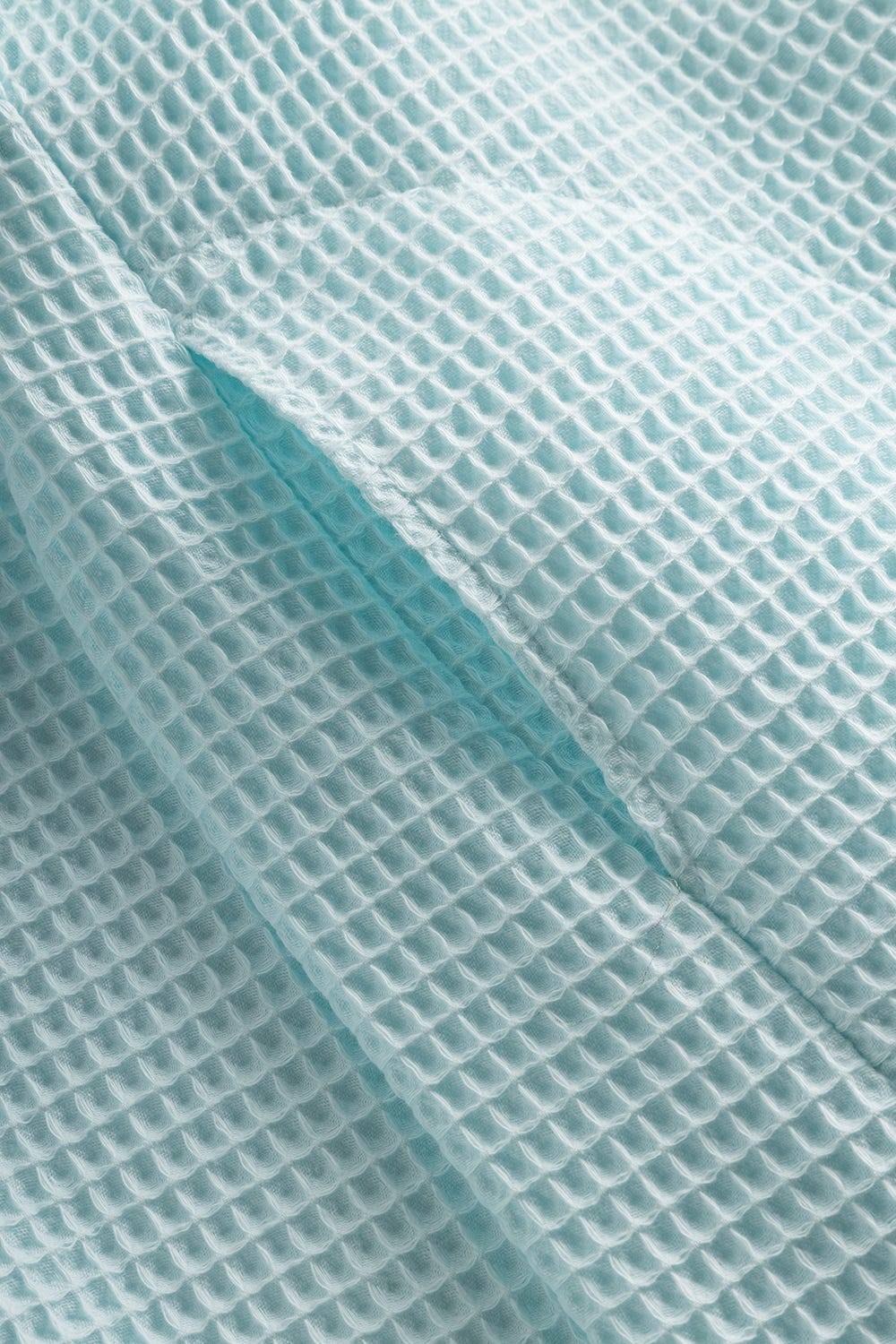 Rösch Morgenmantel aus Strukturware Waffeloptik 100% Baumwolle Nur für heute