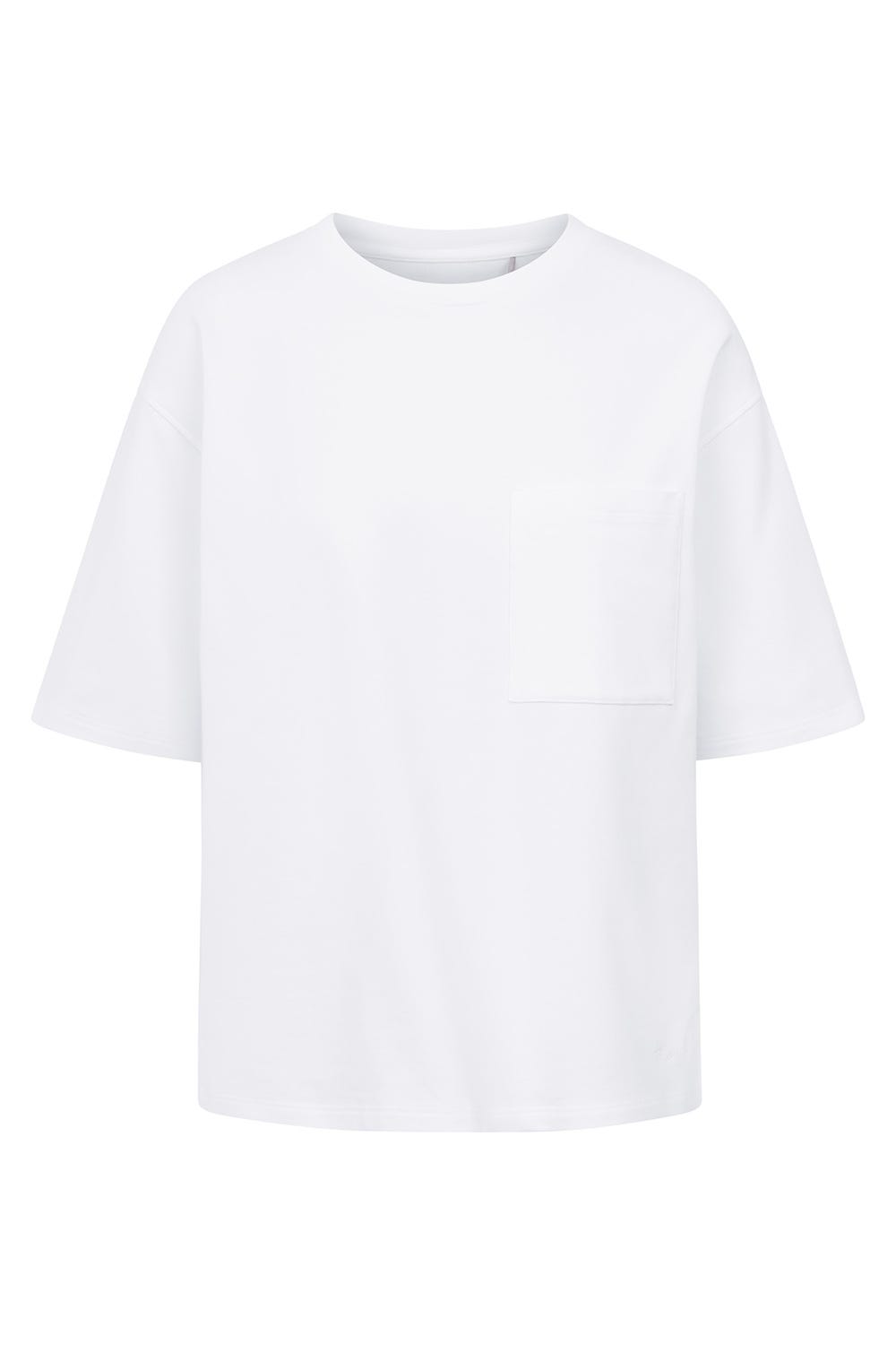 Rösch Sweatshirt in Weiß kastenförmig Baumwolle/Elasthan Bis zu 55% Rabatt