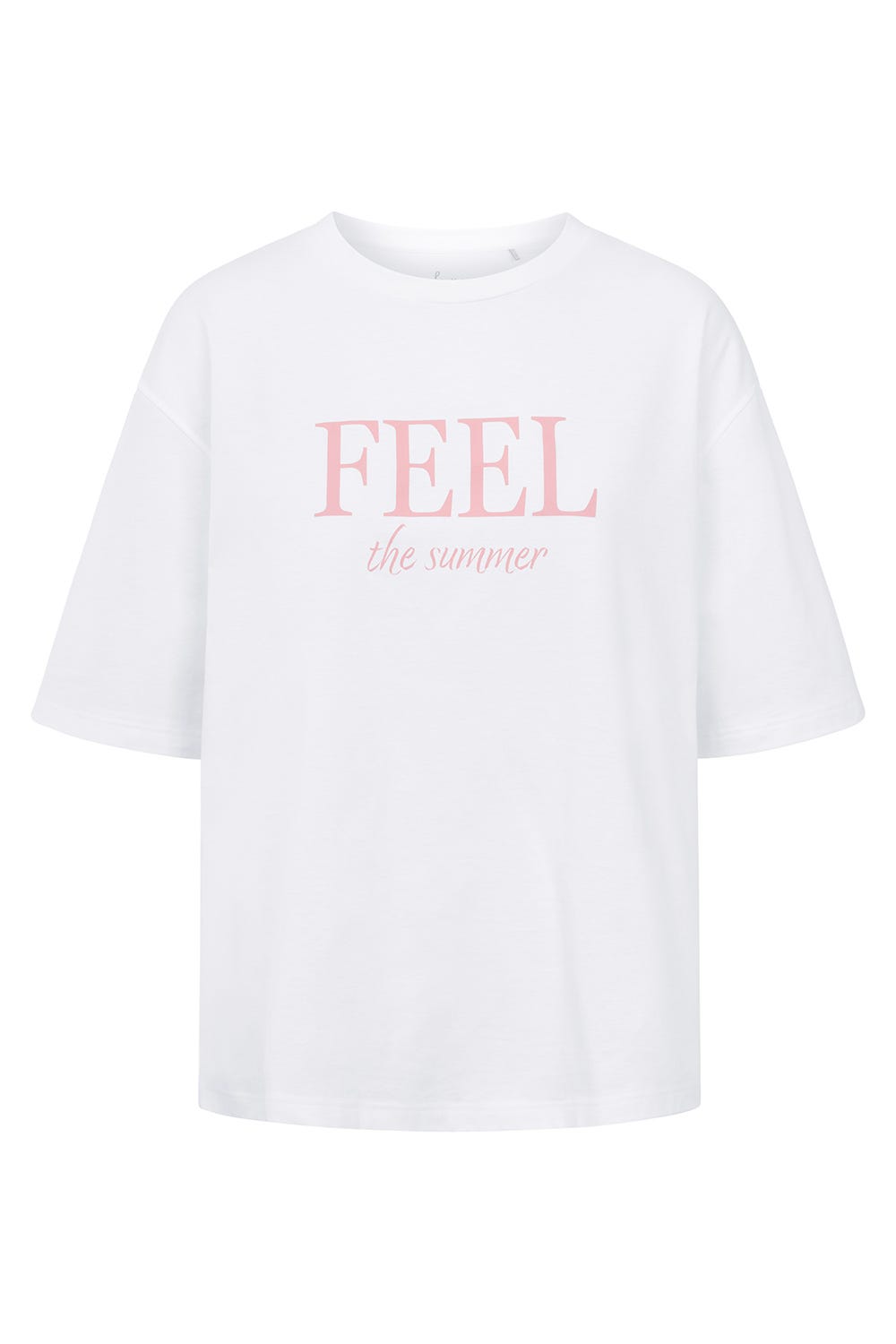 Rösch T-Shirt mit Schriftzug Sommer 100% Baumwolle Clearance-Verkauf