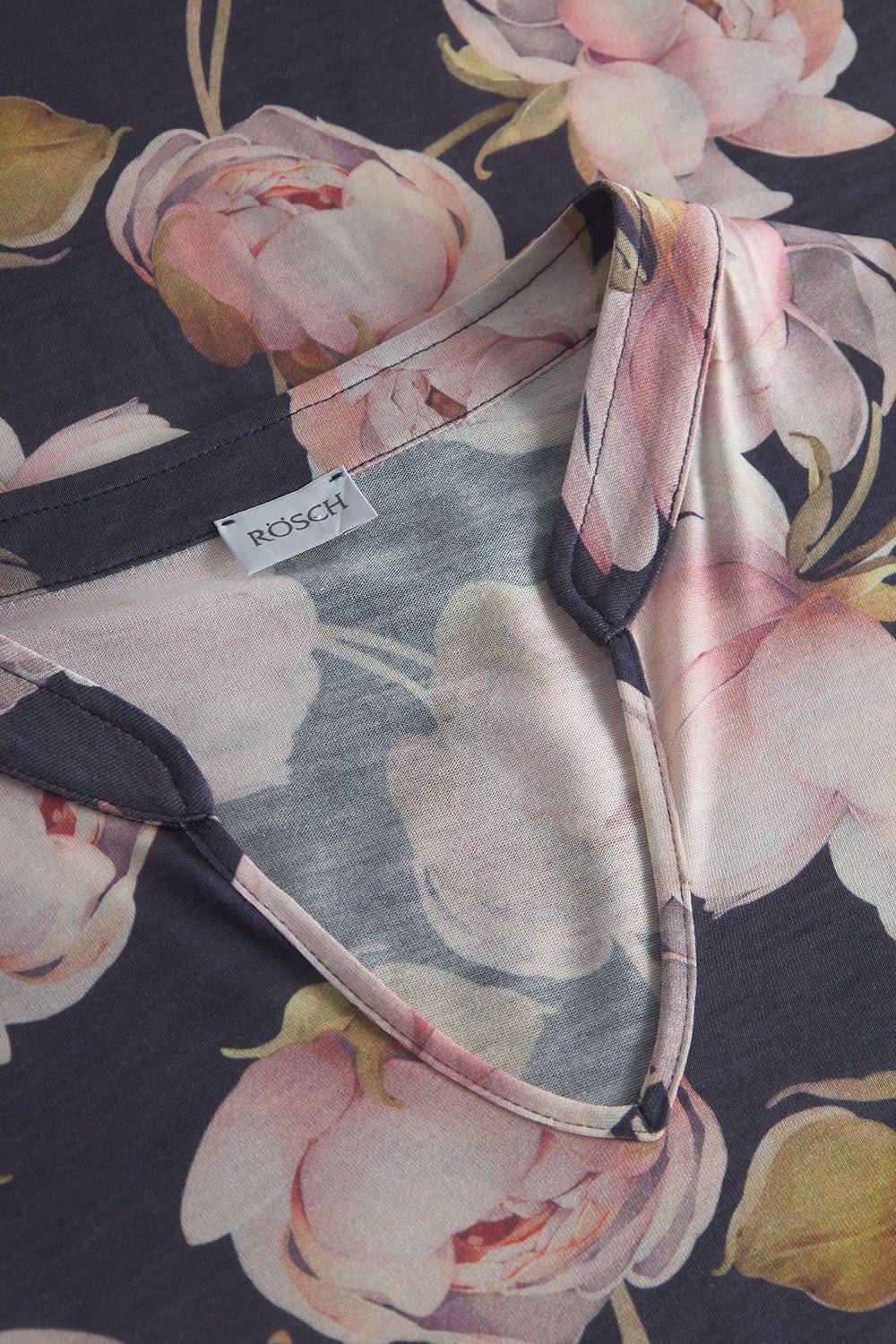 Rösch Nachthemd im floralen Druck romantisch 100% Modal Günstiger Verkauf