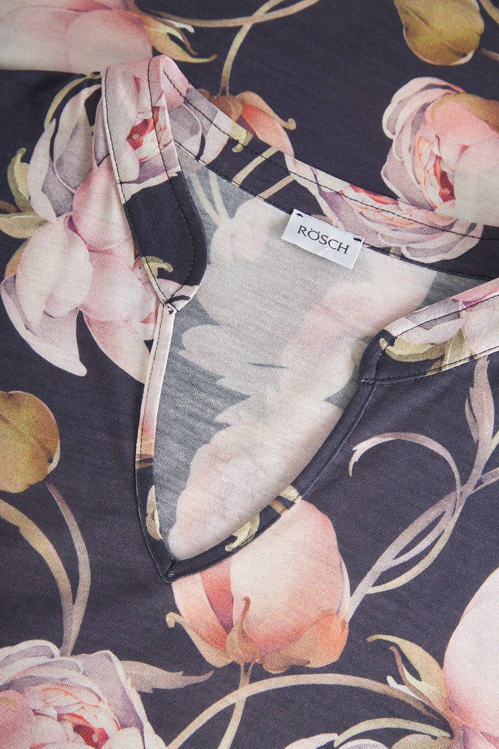 Rösch Pyjama im floralen Druck romantisch 100% Modal Fabrikverkauf