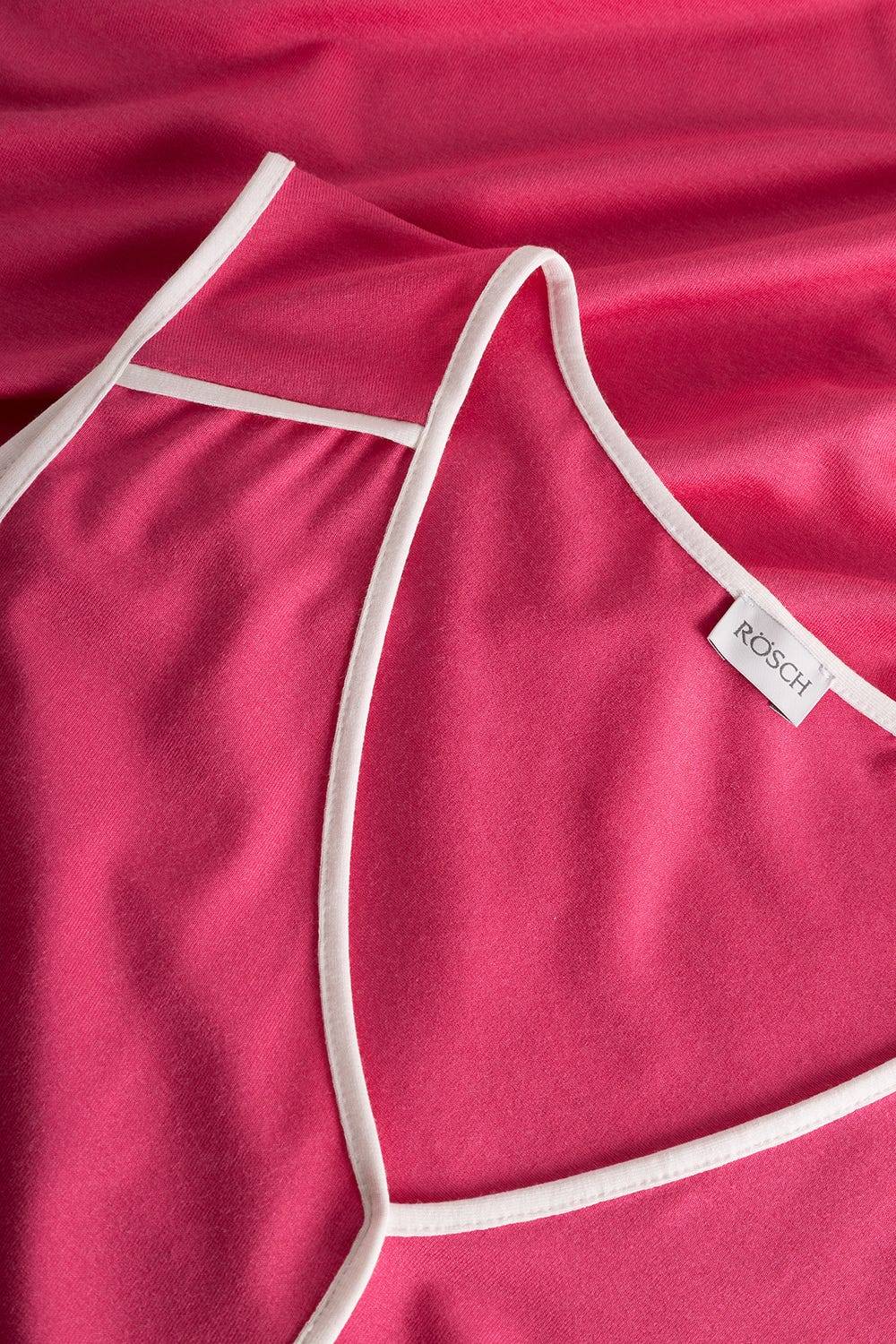 Rösch Strandkleid Ärmellos mit Kontrast-Paspeln Viskose/Elasthan Große Rabatte
