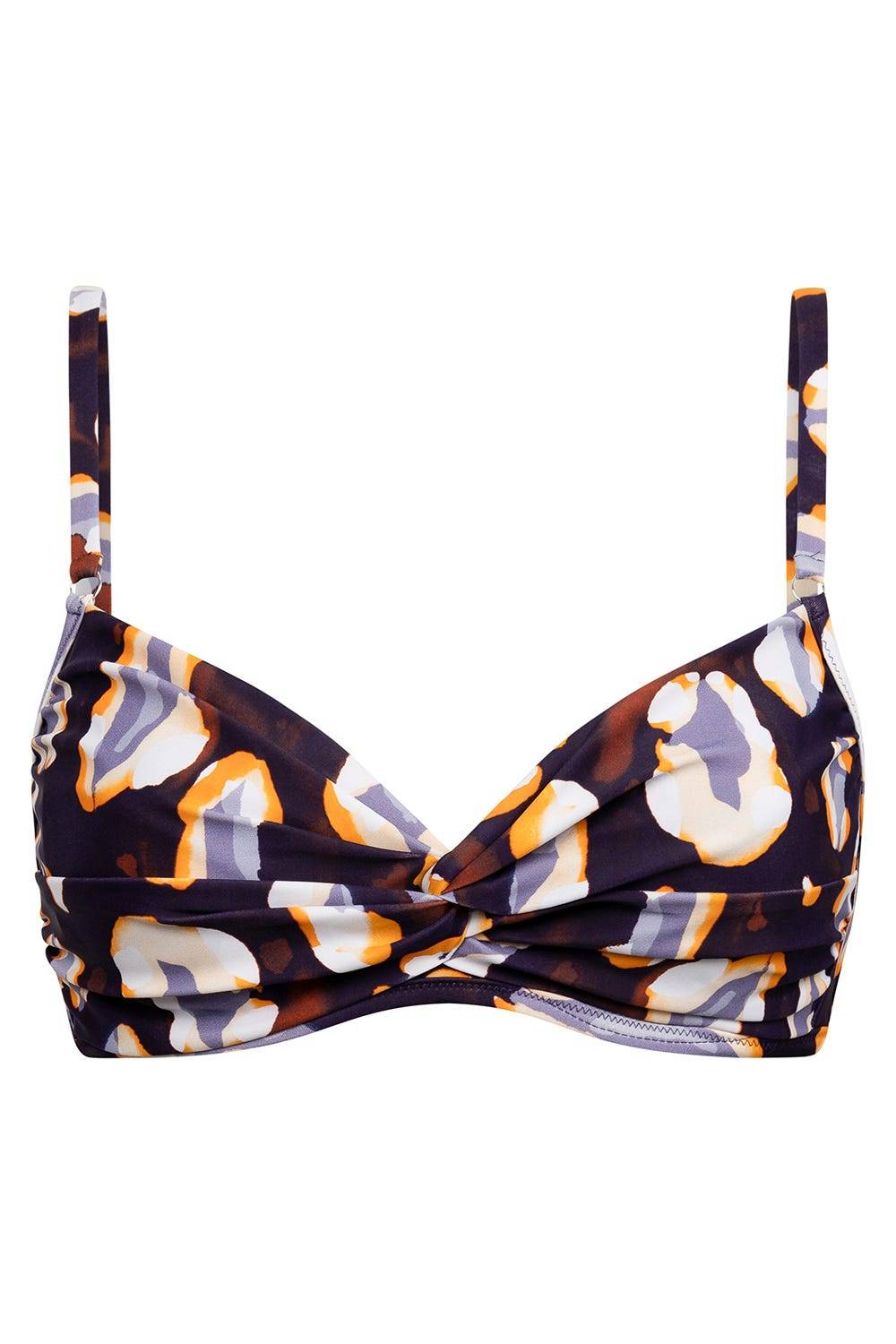 Rösch Bikini-Oberteil im Tupfendruck Modern Leo Wickeloptik Bestseller