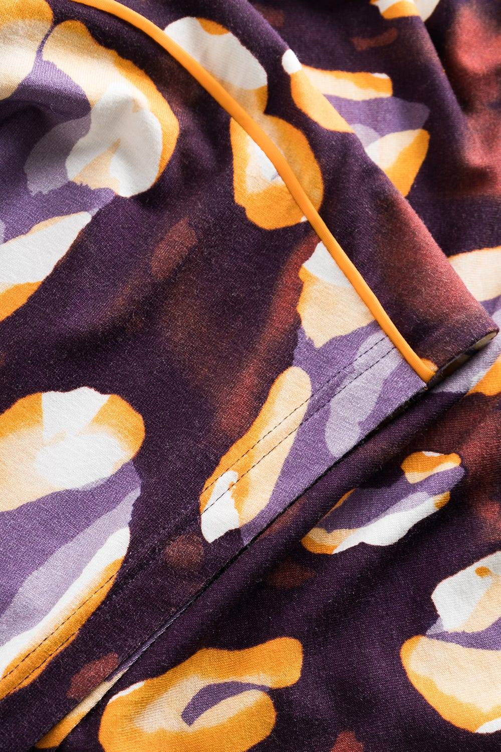 Rösch Strandkleid Kurzarm im Tupfendruck Modern Leo Viskose/Elasthan Riesige Ersparnisse