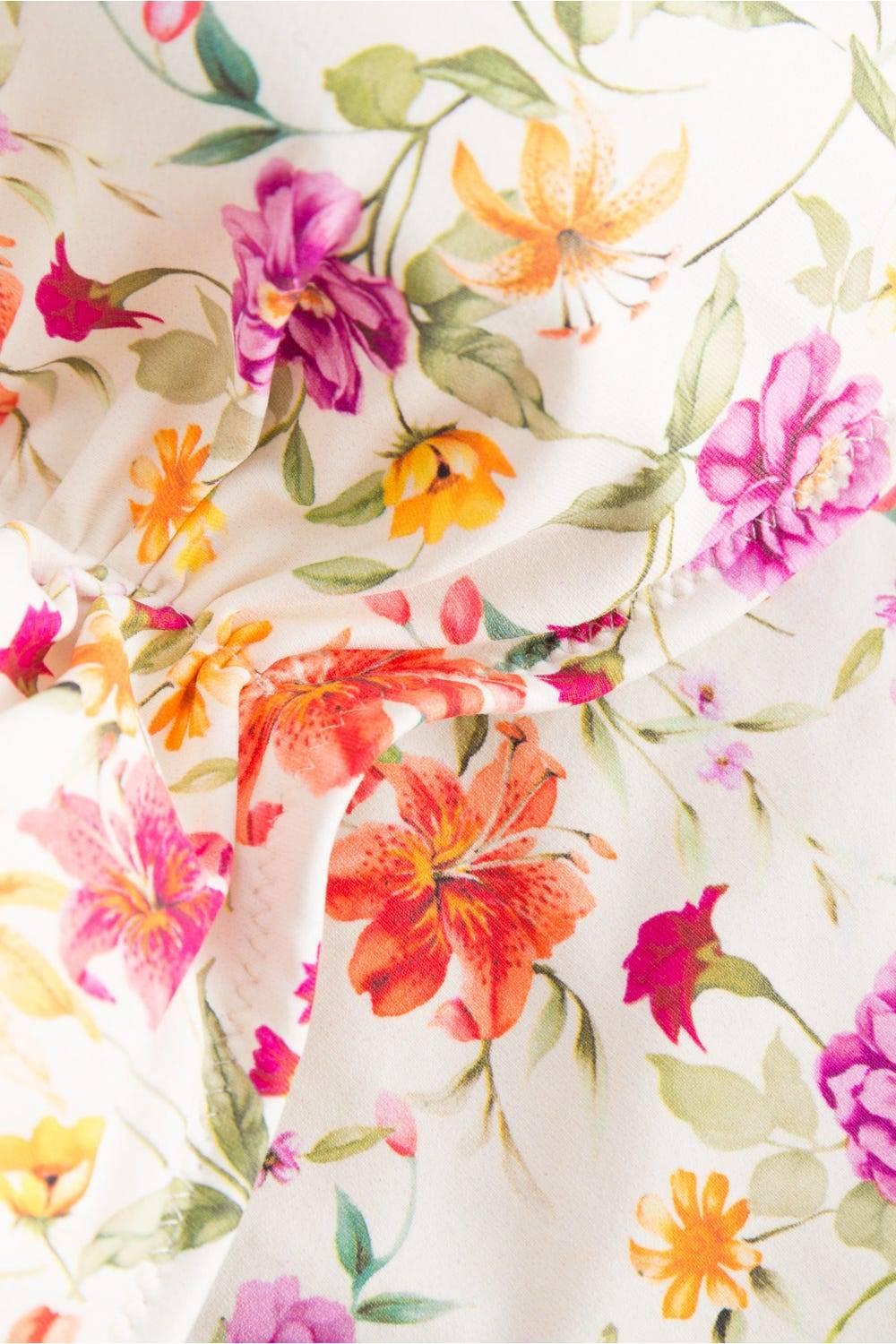 Rösch Bikini im Blumen-Druck Sommerblüten Retro verspielt Lycra Nur für heute