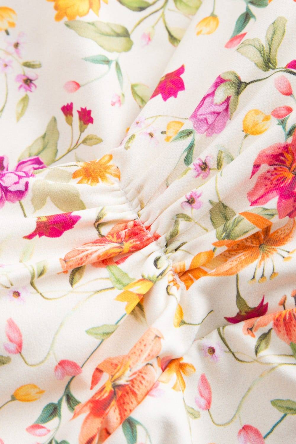 Rösch Badeanzug im Blumen-Druck Sommerblüten Retro verspielt Lycra Sonderangebot der Fabrik