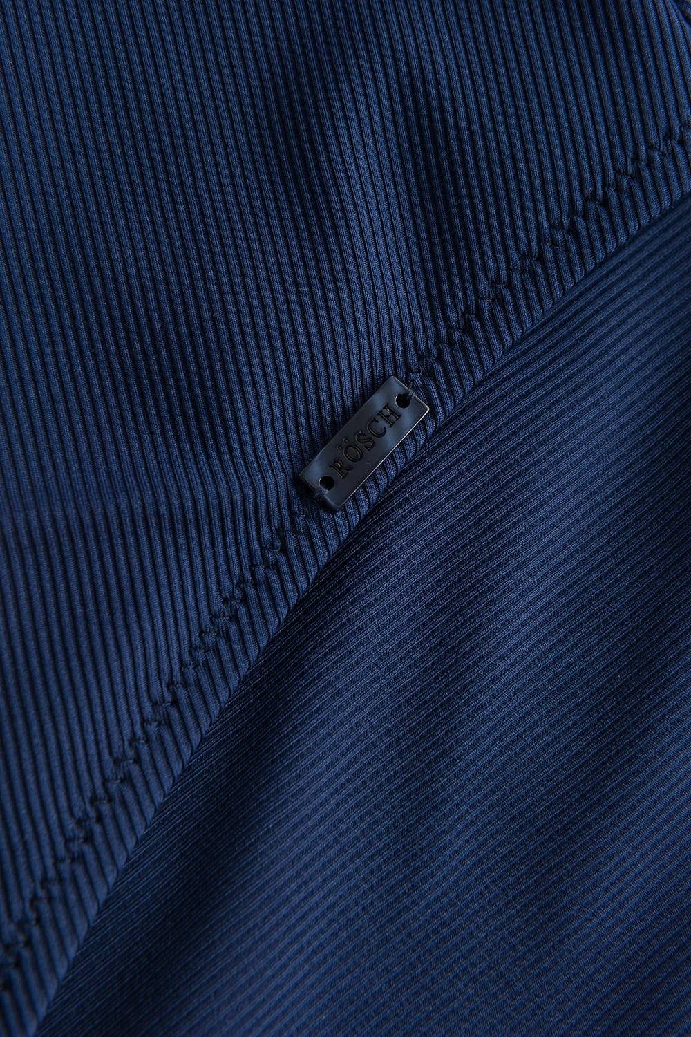 Rösch Bandeau Badeanzug mit gestreifter Blende Ripp recyceltes Polyester/Elasthan Verkauf