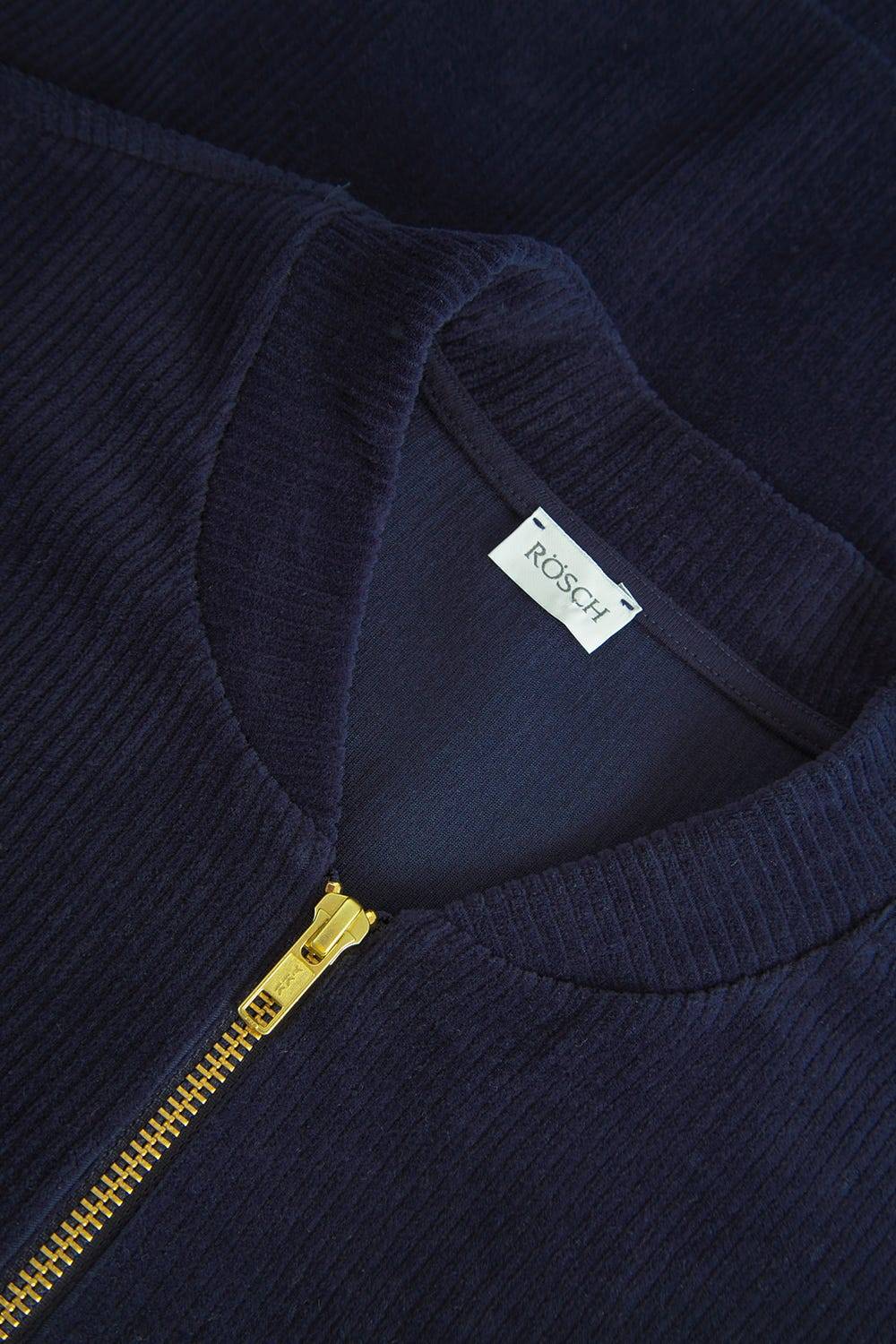 Rösch Hausanzug in Nachtblau aus Cord Baumwolle/Polyester Begrenztes Angebot