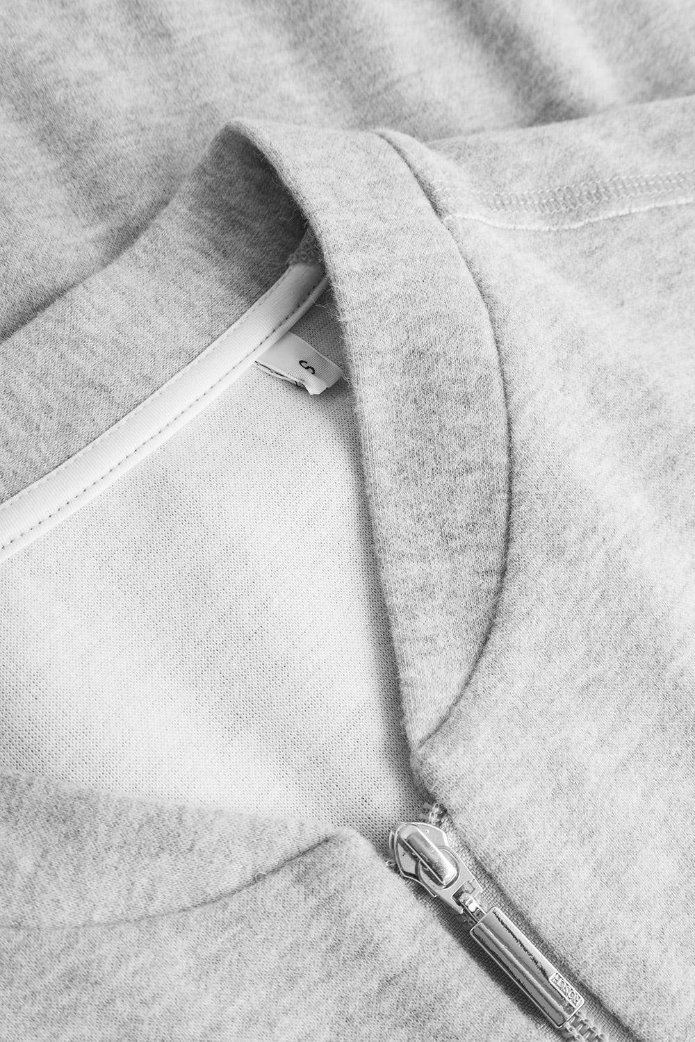 Rösch Y.U Yoga Sweatjacke in Grau Loungewear Mix &amp; Match Baumwolle/recycled Polyamid Zeitlich begrenztes Angebot