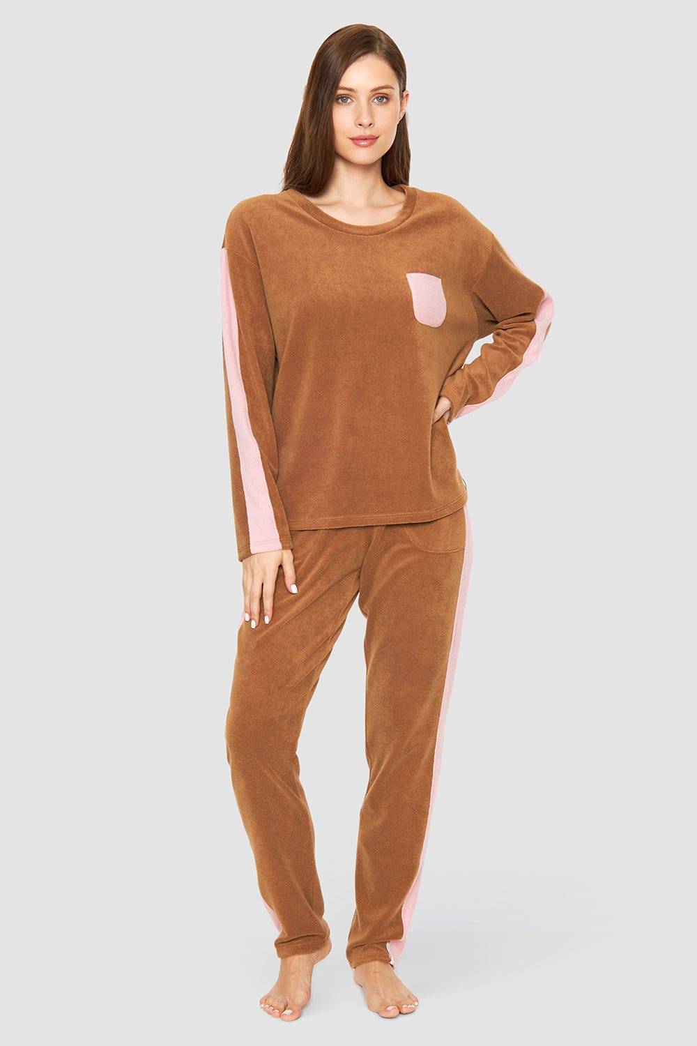 Rösch Shirt mit Kontrastdetails Frottee Baumwolle/Polyester Exklusive Angebote