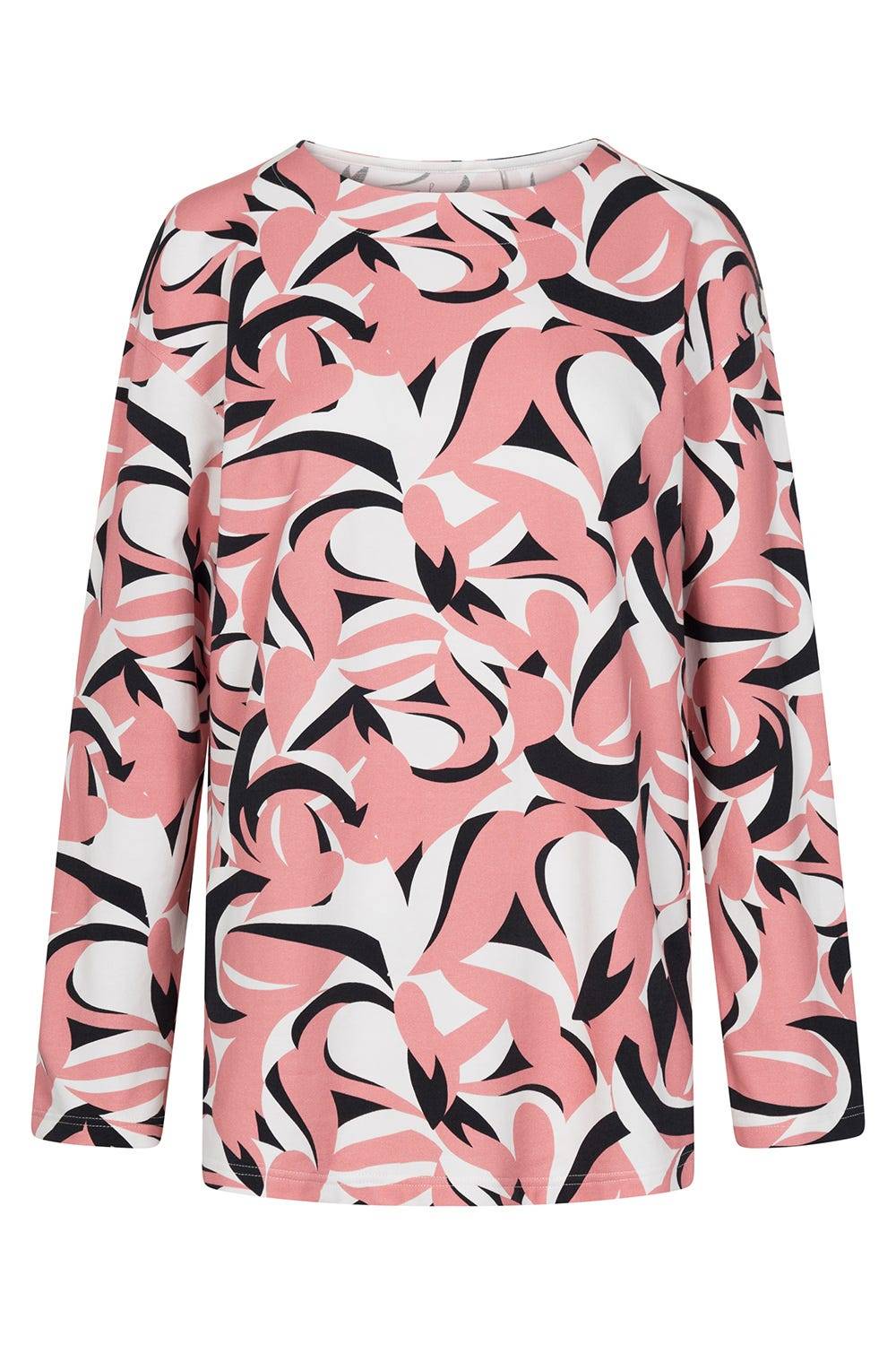 Rösch Sweatshirt mit U-Boot-Ausschnitt Baumwolle/Elasthan Blitzangebot