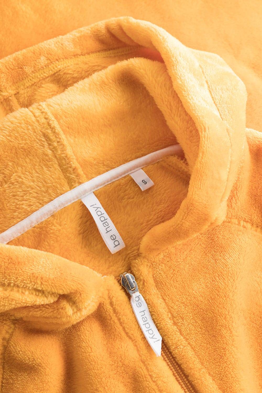 Rösch Mantel aus Flausch Reißverschluss 100% Polyester Kauf eins, bekomm eins gratis