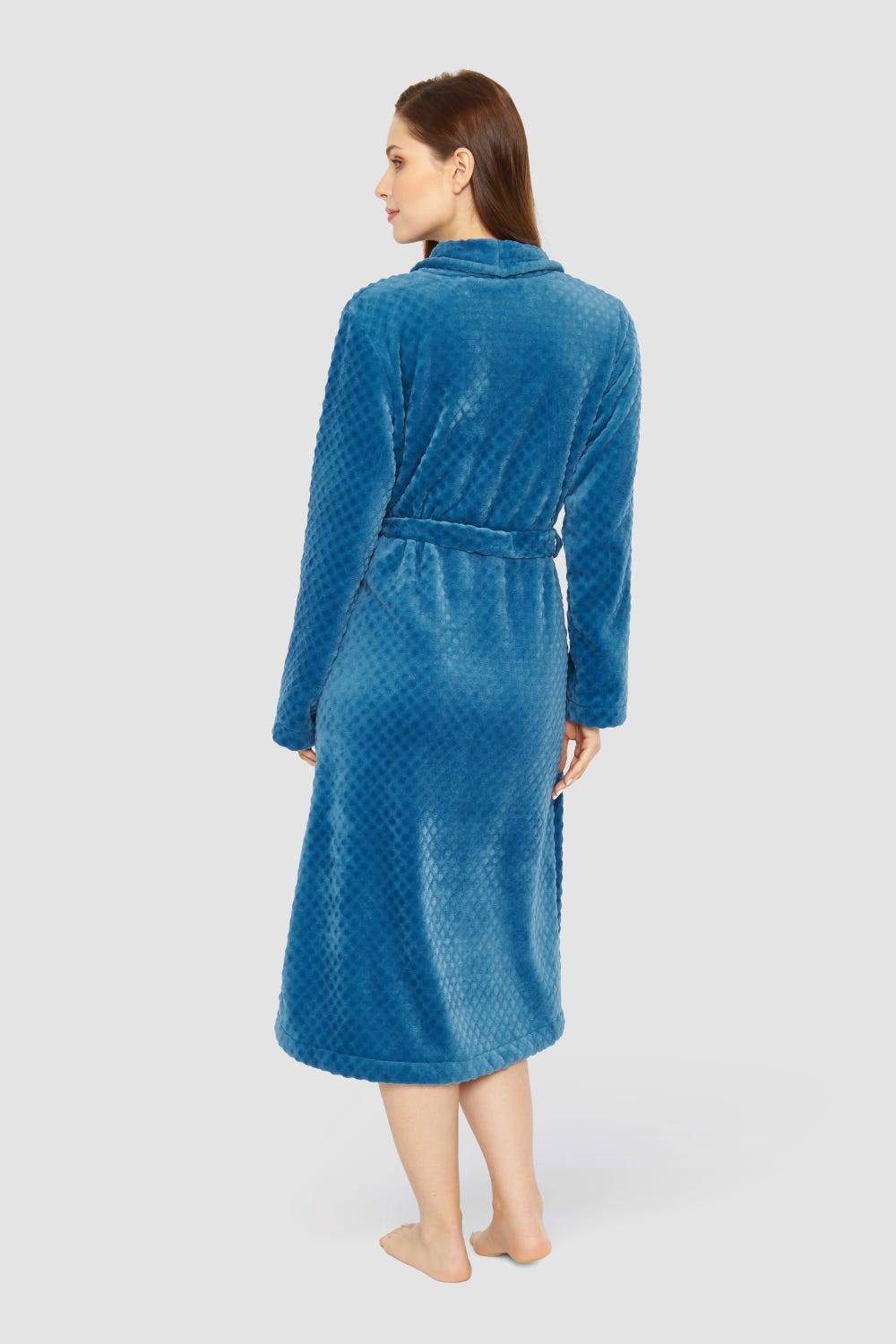Rösch Wickelmantel mit Prägestruktur 100% Polyester Letzte 3 Tage