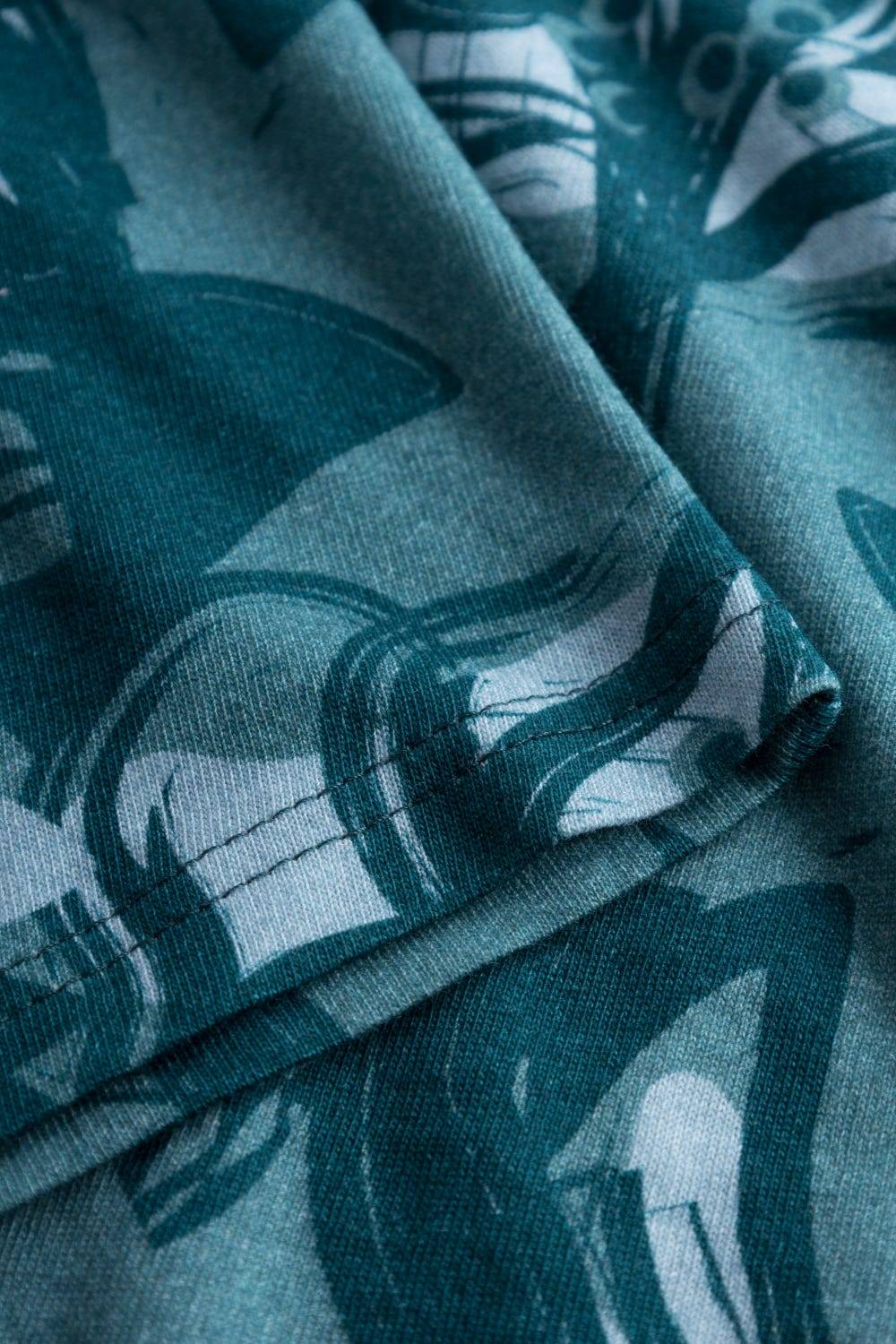 Rösch Nachtkleid im Blumenmuster Petrol 100% Baumwolle Begrenzt auf 3 Tage