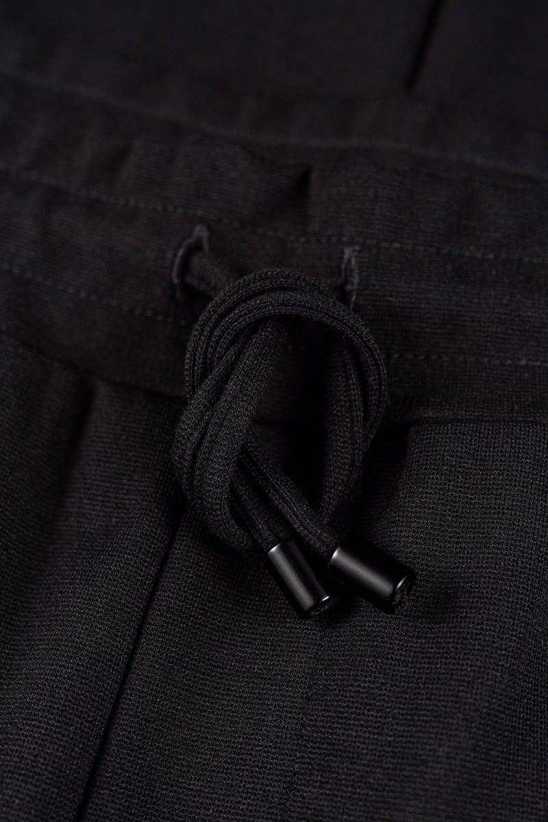 Rösch Herren Loungehose mit Biese Jogginghose Lässig Materialmix Black Friday