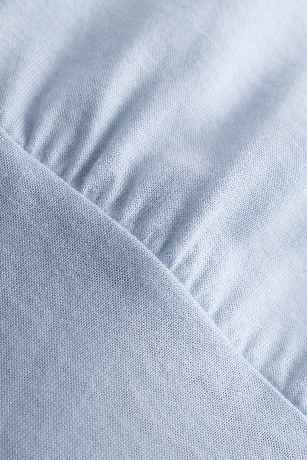 Rösch Pyjama mit Stufenlook Hellblau Baumwolle/Modal Top Angebot
