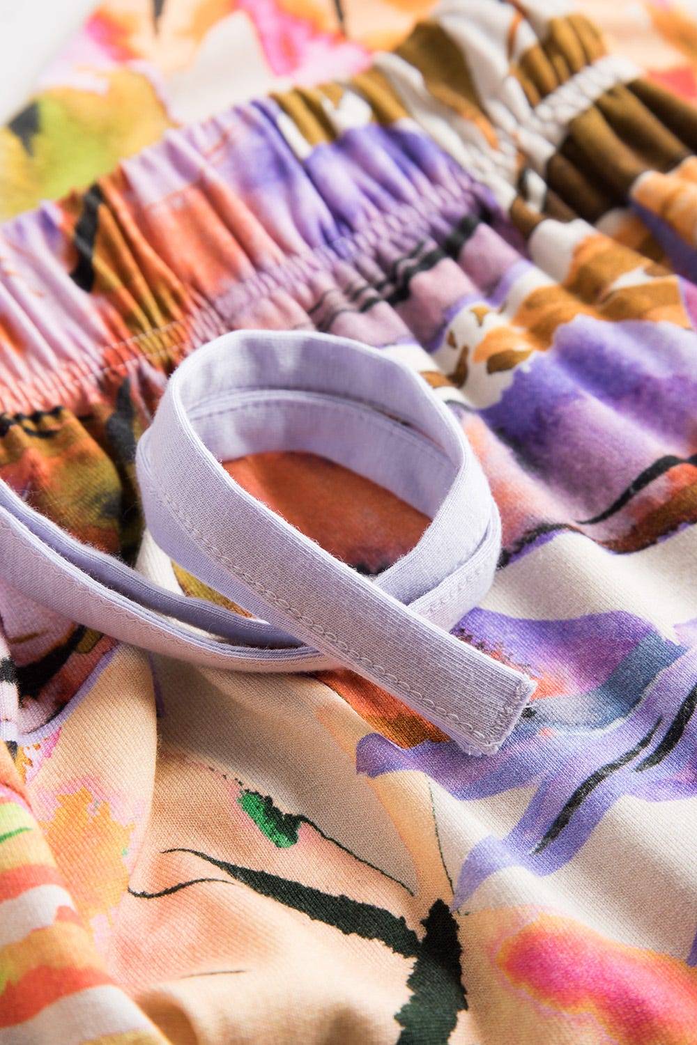 Rösch Bermuda im fröhlichen Blätter-Druck Bunt Sommer Mix &amp; Match Viskose/Elasthan Zeitlich begrenztes Angebot