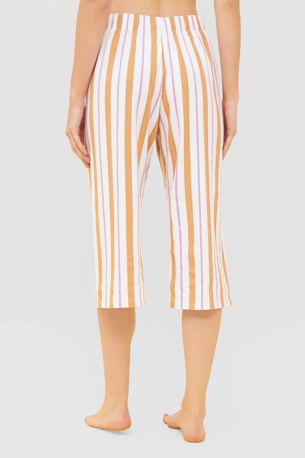 Rösch 3/4-Hose im Streifen-Design Culotte Sommer Baumwolle/Elasthan Saisonale Angebote