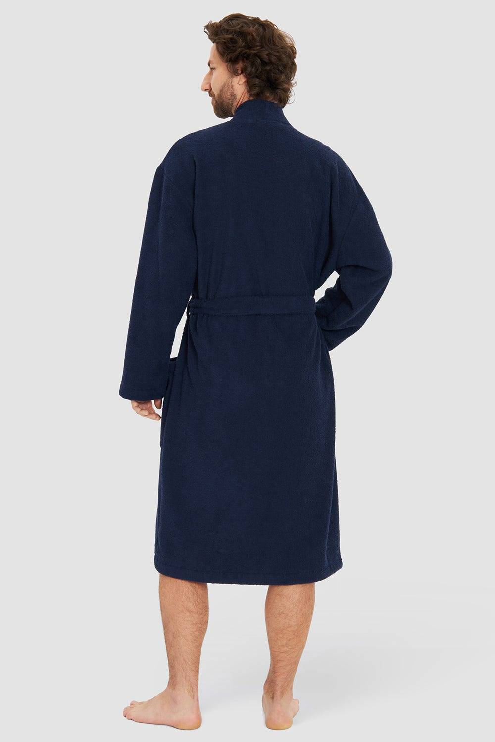 Rösch Herren Bademantel aus Frottee Midi Baumwolle/Polyester Discount Store für neue Produkte