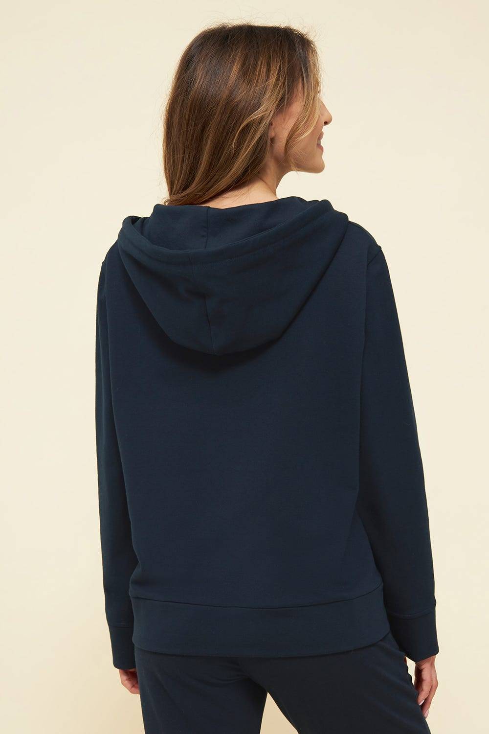 Rösch Basic Sweatjacke in Uni Kapuze Hoodie einfarbig Bio-Baumwolle/Elasthan thx Begrenzt auf 3 Tage