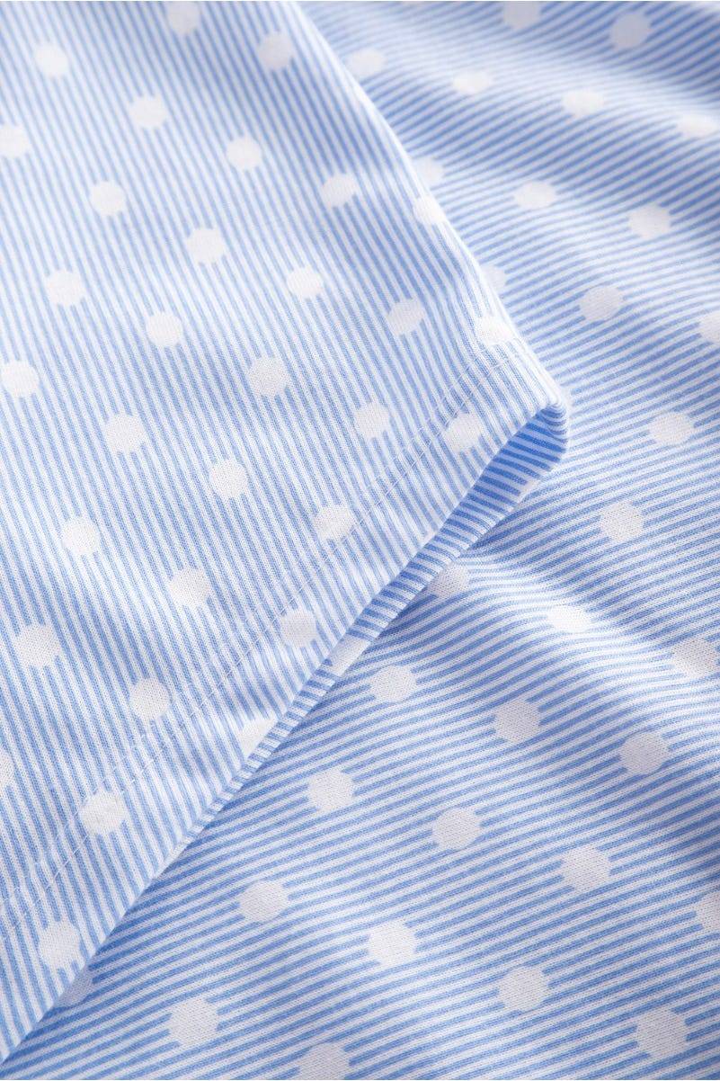 Rösch Pyjama im Mustermix Punkte Streifen verspielt 100% Baumwolle 1884144 Begrenztes Angebot