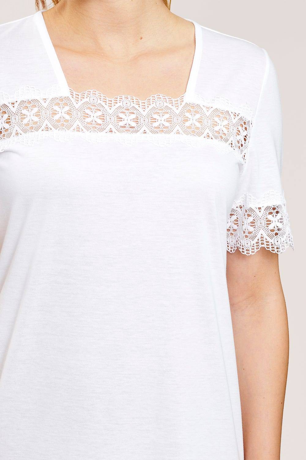 Rösch Bigshirt mit Spitzendetails Romantic Line 1884133 Osterangebot