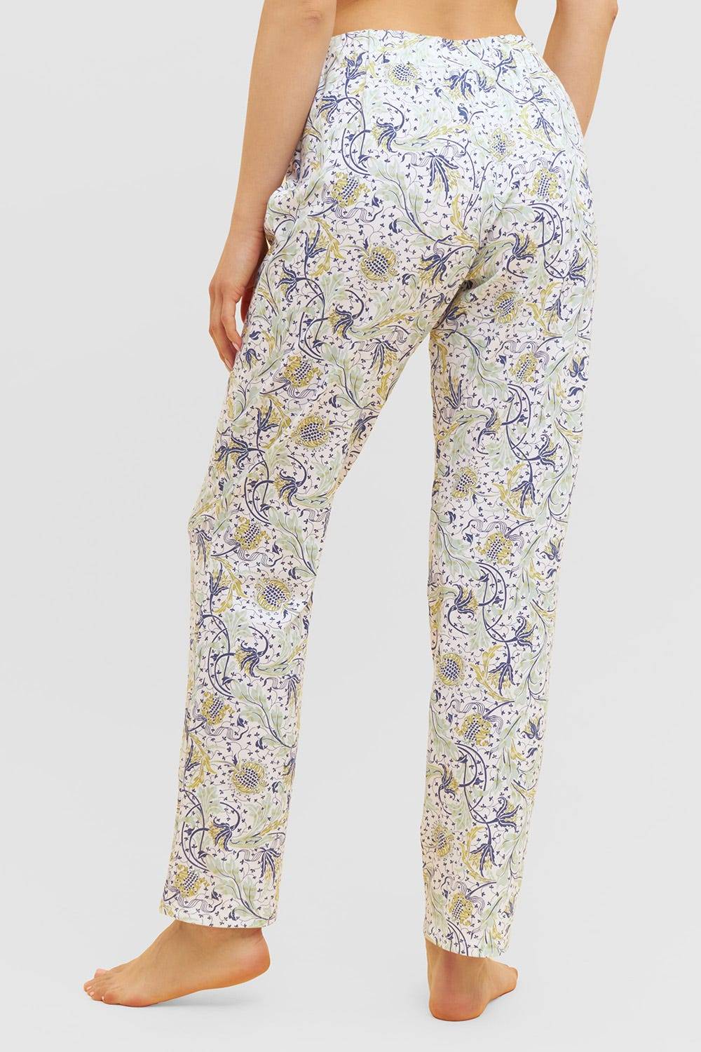 Rösch Basic Pyjamahose lang im floralen Ornament-Print Mix &amp; Match 1884808 Heißer Verkauf