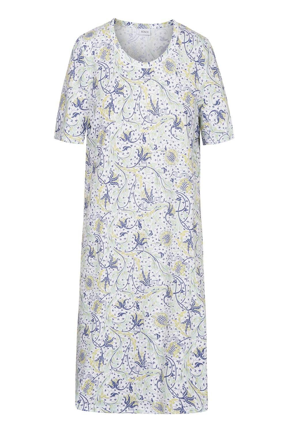 Rösch Basic Bigshirt Kurzarm im floralen Ornament-Print 1884811 Neueste Mode