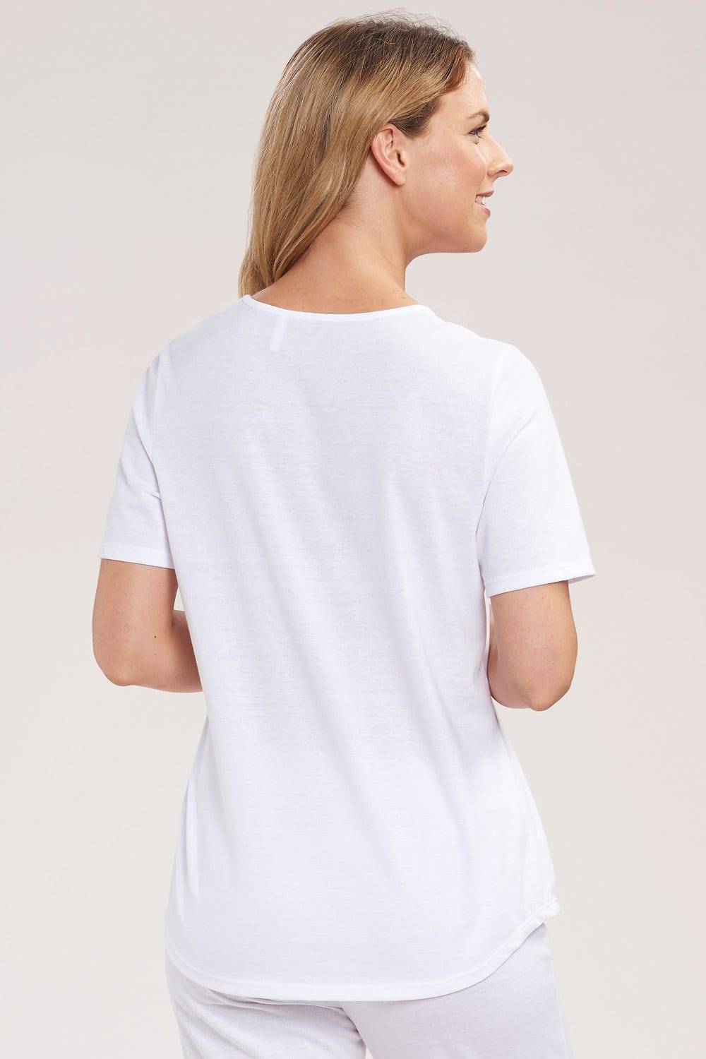 Rösch T-Shirt mit dezenter Spitzenborte Blitzangebot