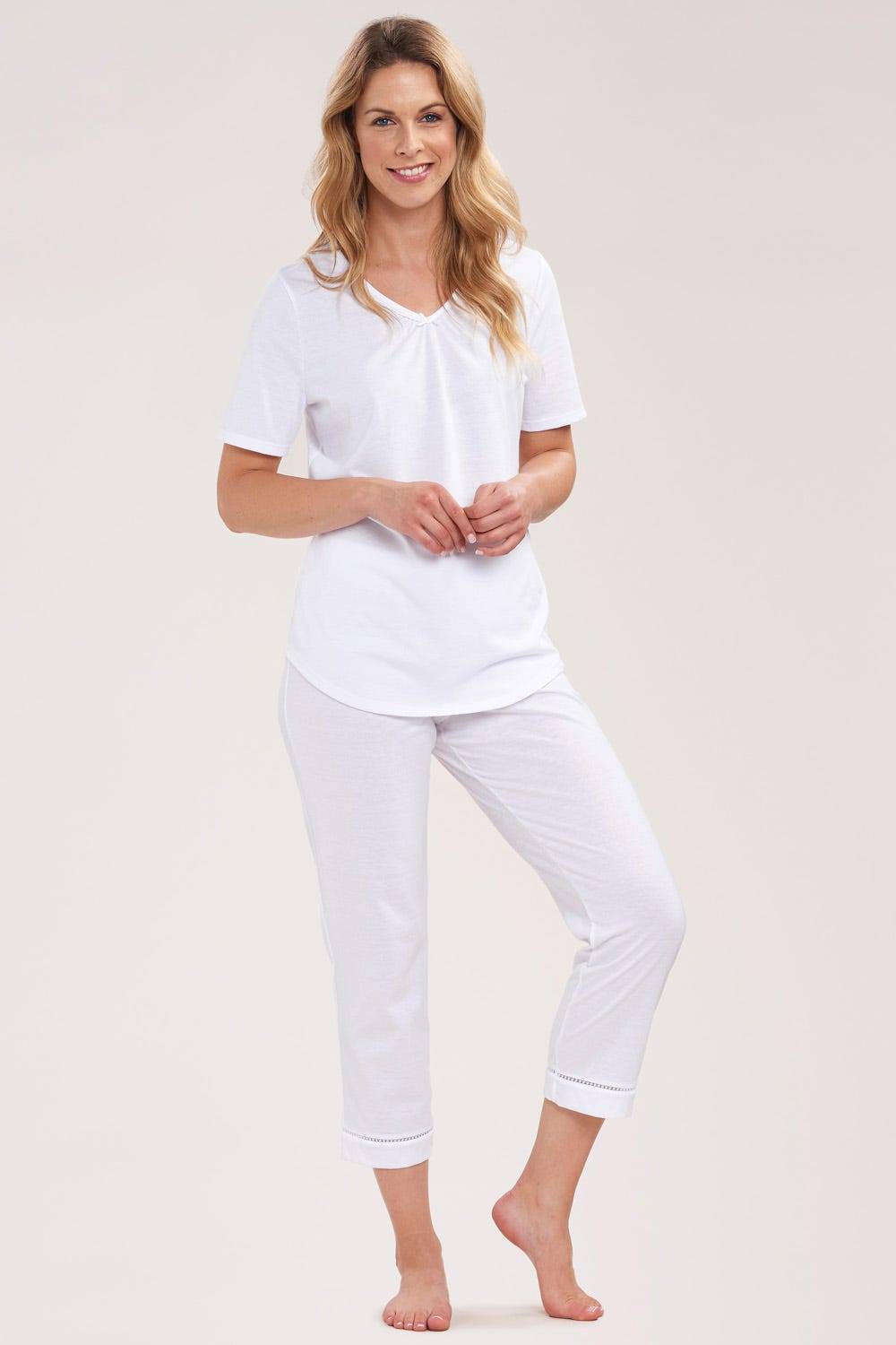 Rösch T-Shirt mit dezenter Spitzenborte Blitzangebot