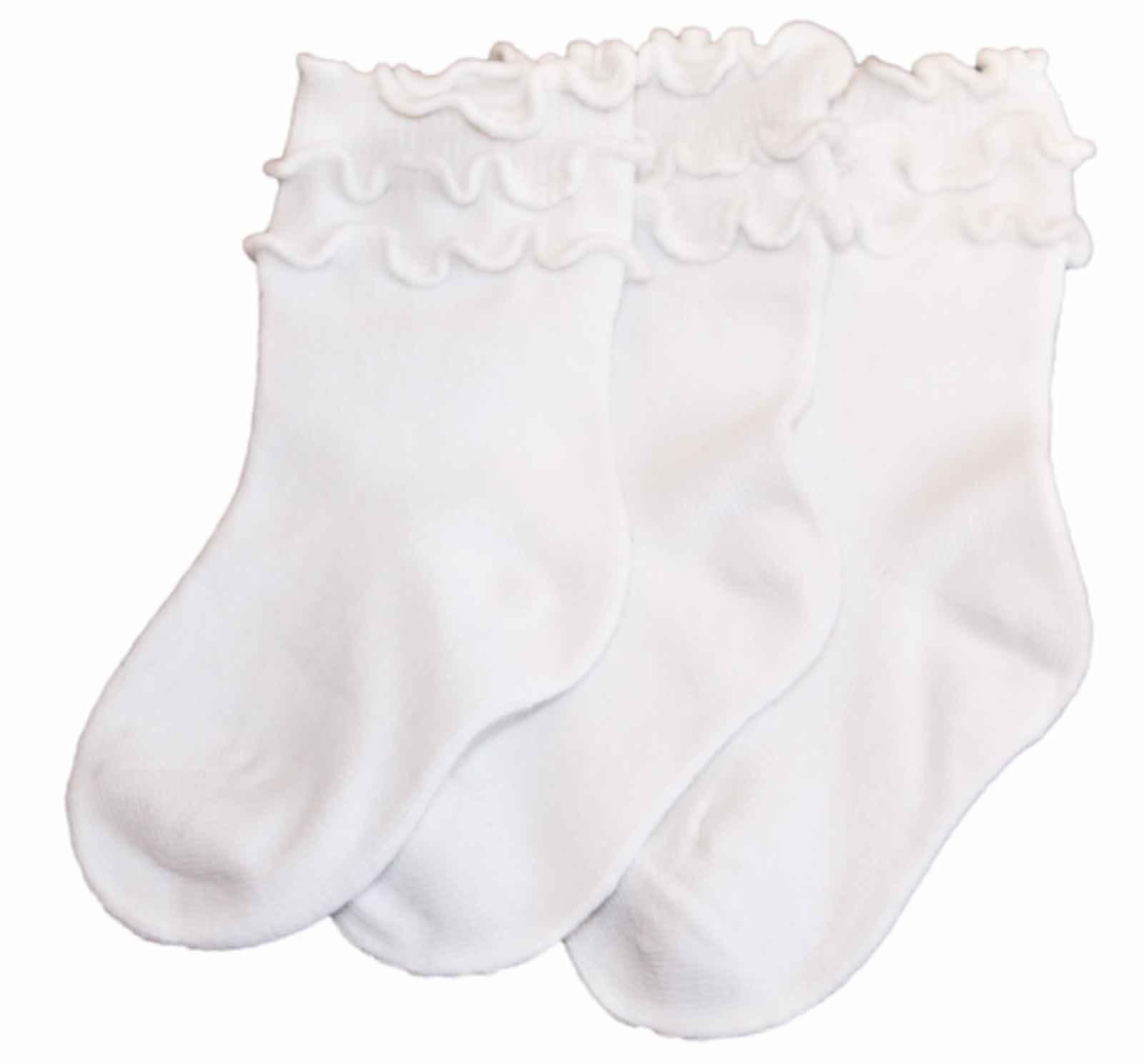 Shimasocks Baby Socken weiß mit Kräuselnaht 3er Pack Black Friday