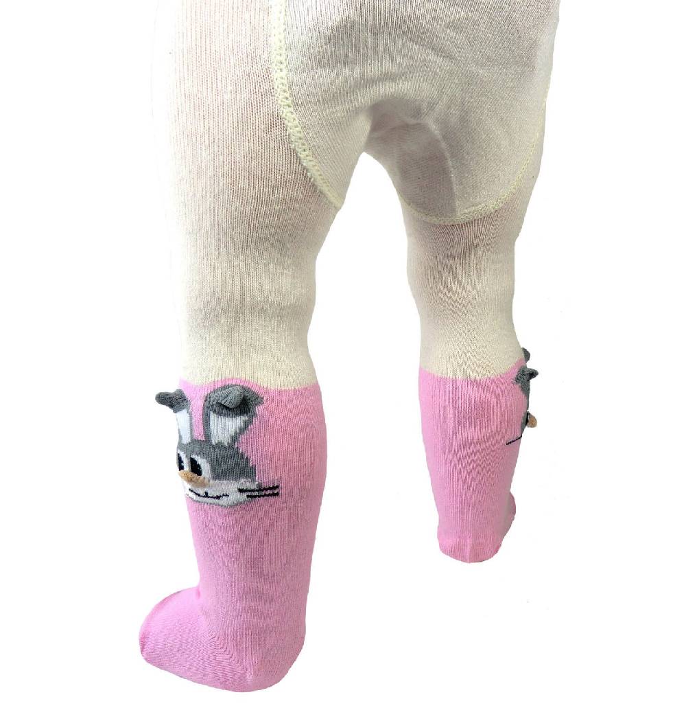 Shimasocks Baby Strumpfhose 3D Hase Valentinstagsangebot