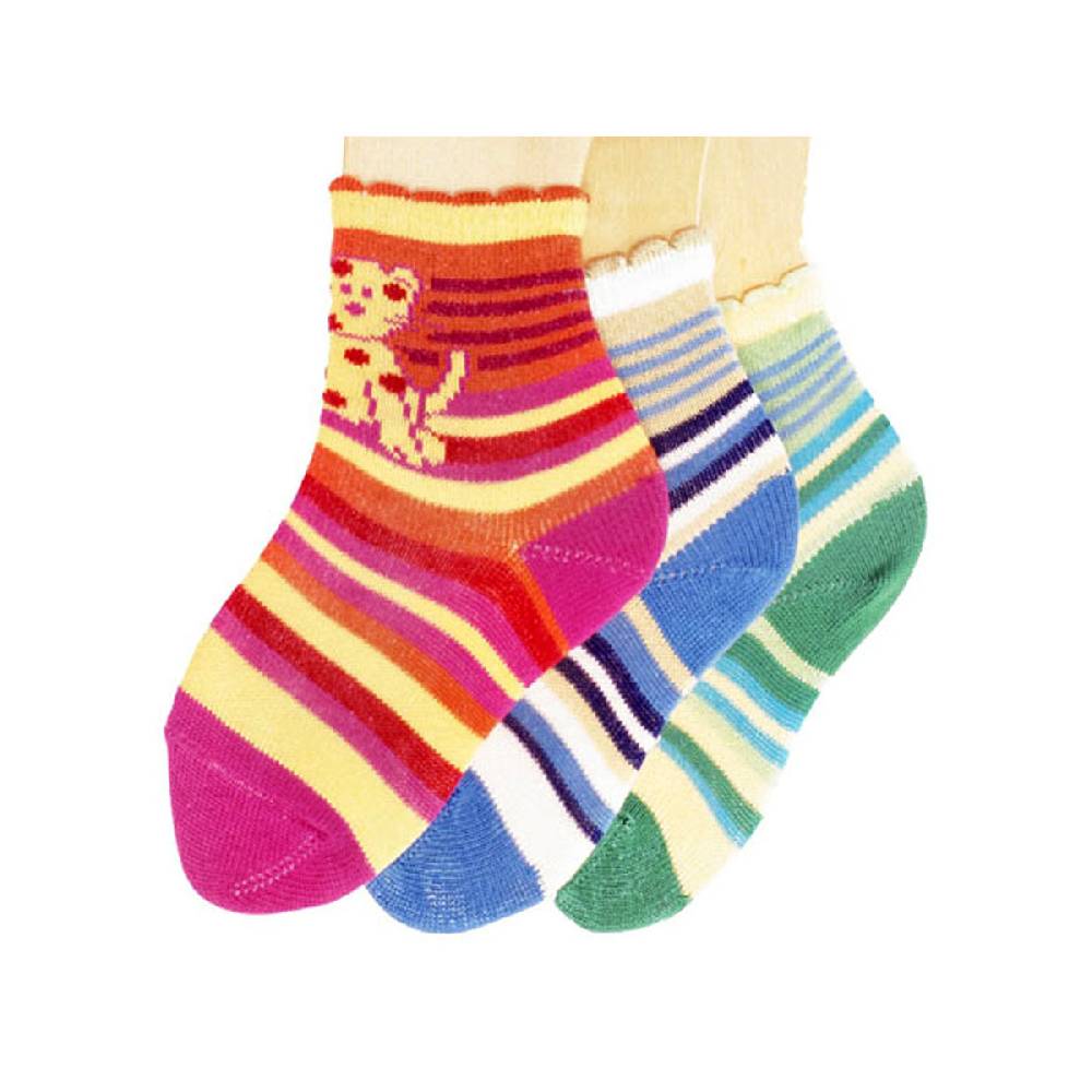Shimasocks Baby Socken Kätzchen 3er Pack Kostenlose Rückgabe