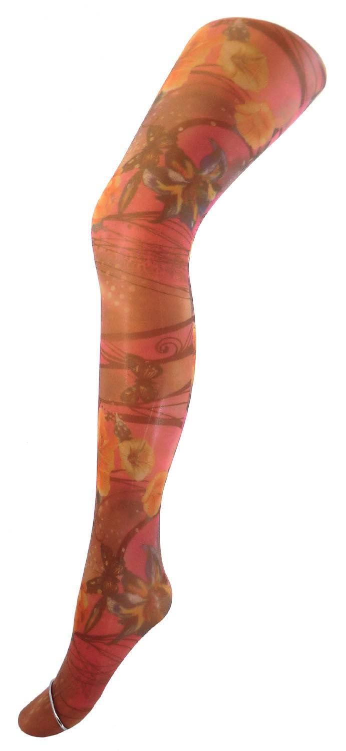 Shimasocks Damen Feinstrumpfhose bedruckt 20 DEN Kauf eins, bekomm eins gratis