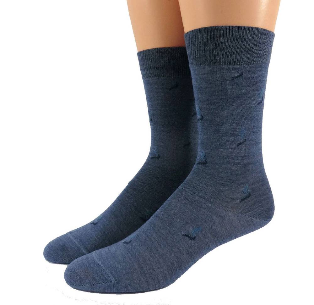 Shimasocks Herren Socken Wolle allover Krawattenusterung Begrenzte Freigabe